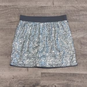 Gap sequin mini skirt
